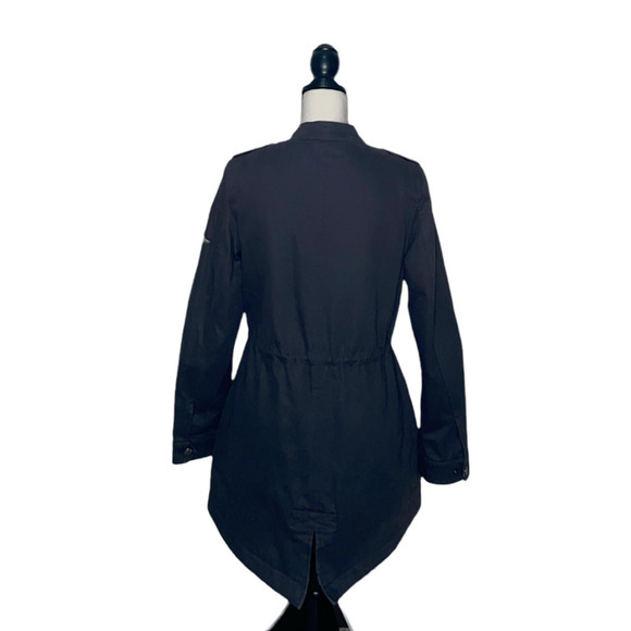 Halifax Traders Coat Womens Small S Gray Military Style Cotton Lined Outerwear - Picture 5 of 12